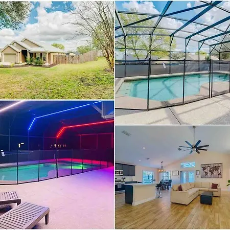 Spacious Home - Heated Led Pool & Ping Pong